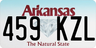 AR license plate 459KZL