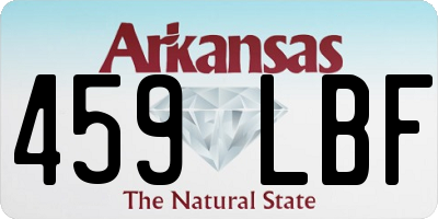 AR license plate 459LBF