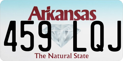 AR license plate 459LQJ