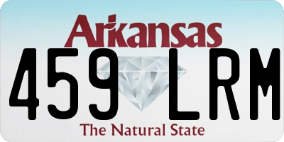 AR license plate 459LRM