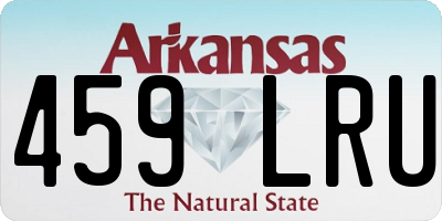AR license plate 459LRU