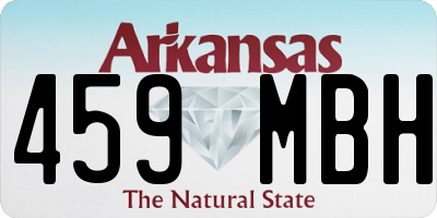 AR license plate 459MBH
