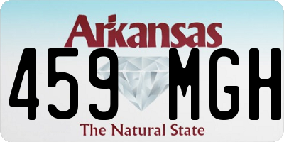 AR license plate 459MGH