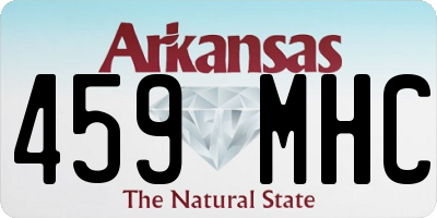 AR license plate 459MHC
