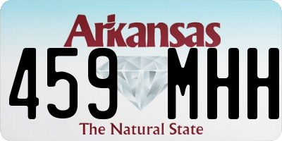 AR license plate 459MHH
