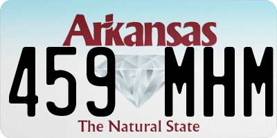 AR license plate 459MHM