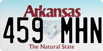 AR license plate 459MHN