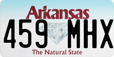 AR license plate 459MHX