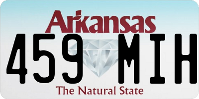AR license plate 459MIH