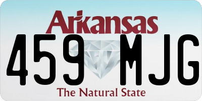 AR license plate 459MJG