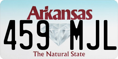 AR license plate 459MJL