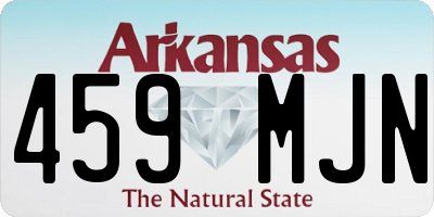 AR license plate 459MJN