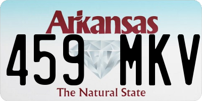 AR license plate 459MKV
