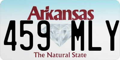 AR license plate 459MLY