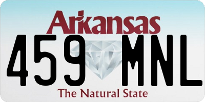 AR license plate 459MNL