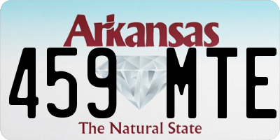 AR license plate 459MTE