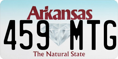 AR license plate 459MTG