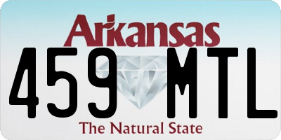 AR license plate 459MTL