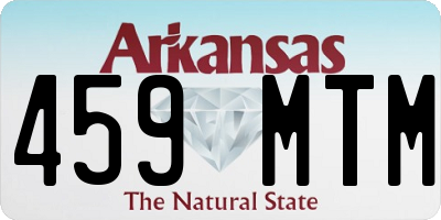 AR license plate 459MTM