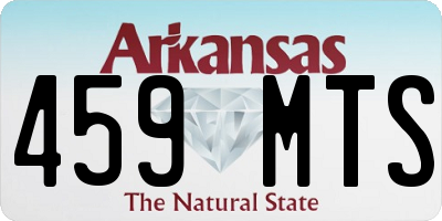 AR license plate 459MTS