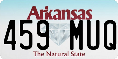 AR license plate 459MUQ