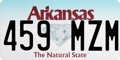 AR license plate 459MZM