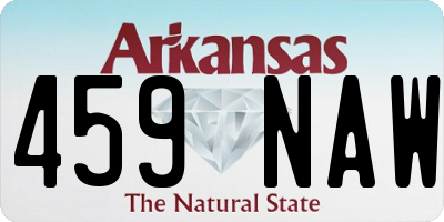 AR license plate 459NAW