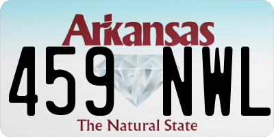AR license plate 459NWL