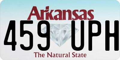 AR license plate 459UPH