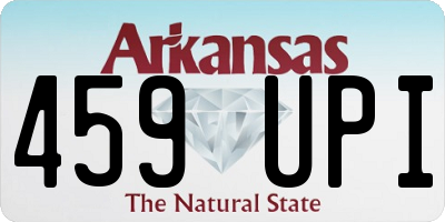 AR license plate 459UPI