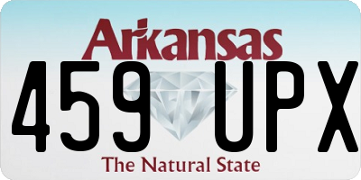 AR license plate 459UPX