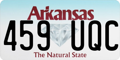 AR license plate 459UQC