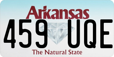 AR license plate 459UQE