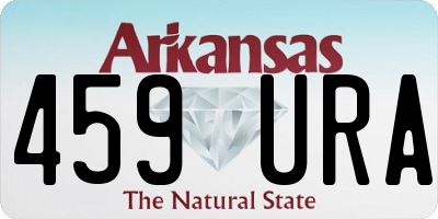 AR license plate 459URA