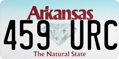 AR license plate 459URC