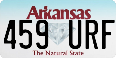 AR license plate 459URF