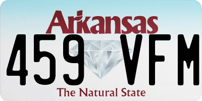 AR license plate 459VFM