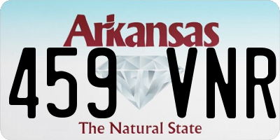 AR license plate 459VNR