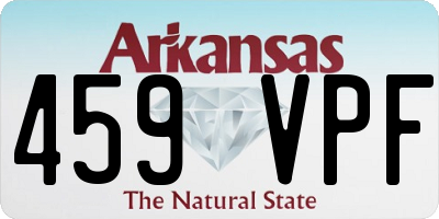 AR license plate 459VPF