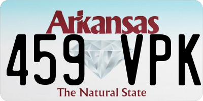 AR license plate 459VPK