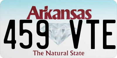 AR license plate 459VTE