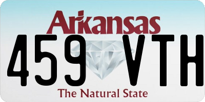 AR license plate 459VTH