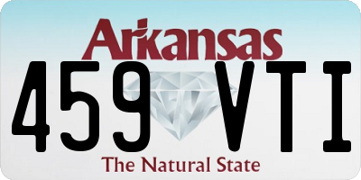 AR license plate 459VTI