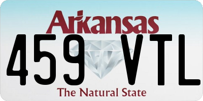 AR license plate 459VTL