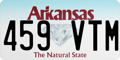 AR license plate 459VTM