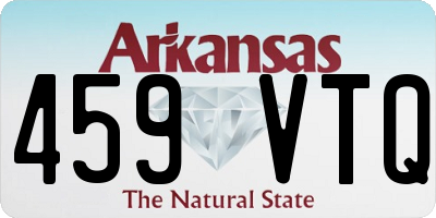 AR license plate 459VTQ