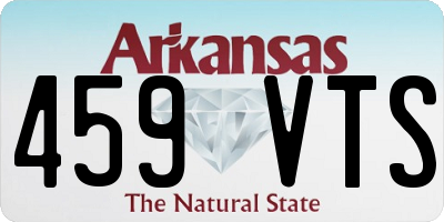 AR license plate 459VTS