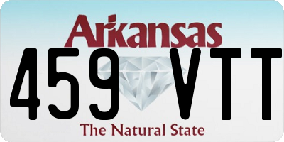 AR license plate 459VTT