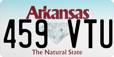 AR license plate 459VTU
