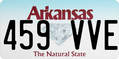 AR license plate 459VVE